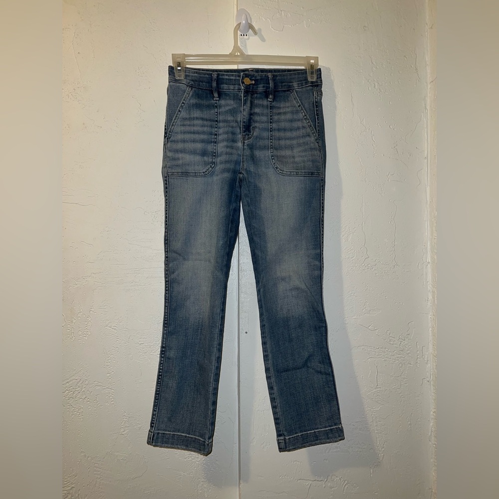 WHBM High Rise Straight Crop